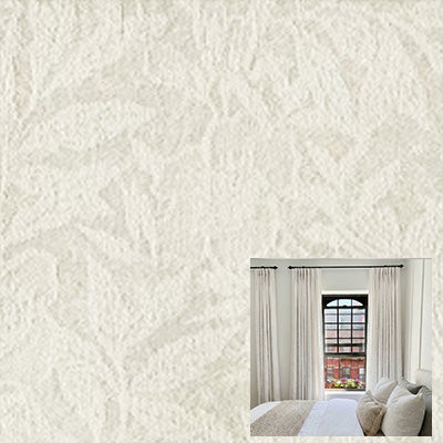 Jasmine white tea | Cotton curtain fabric sample|8108-01