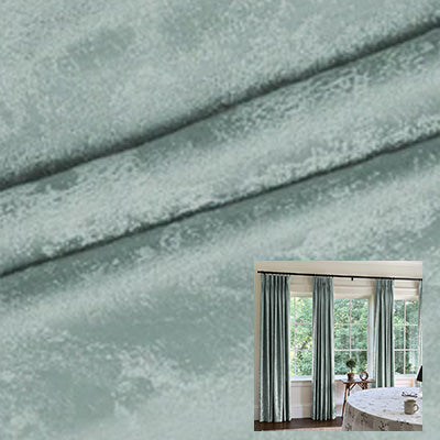 Seafoam Lustre｜High-Precision curtain fabric sample｜1717-5