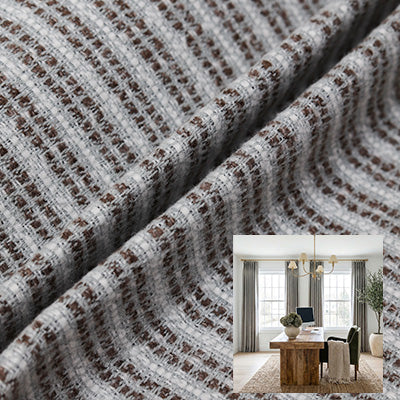 Ash Speckle Drape|Cotton curtain fabric sample|MB160-8