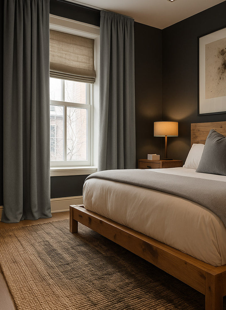 Chenille Custom Curtains for Living & Bed Room