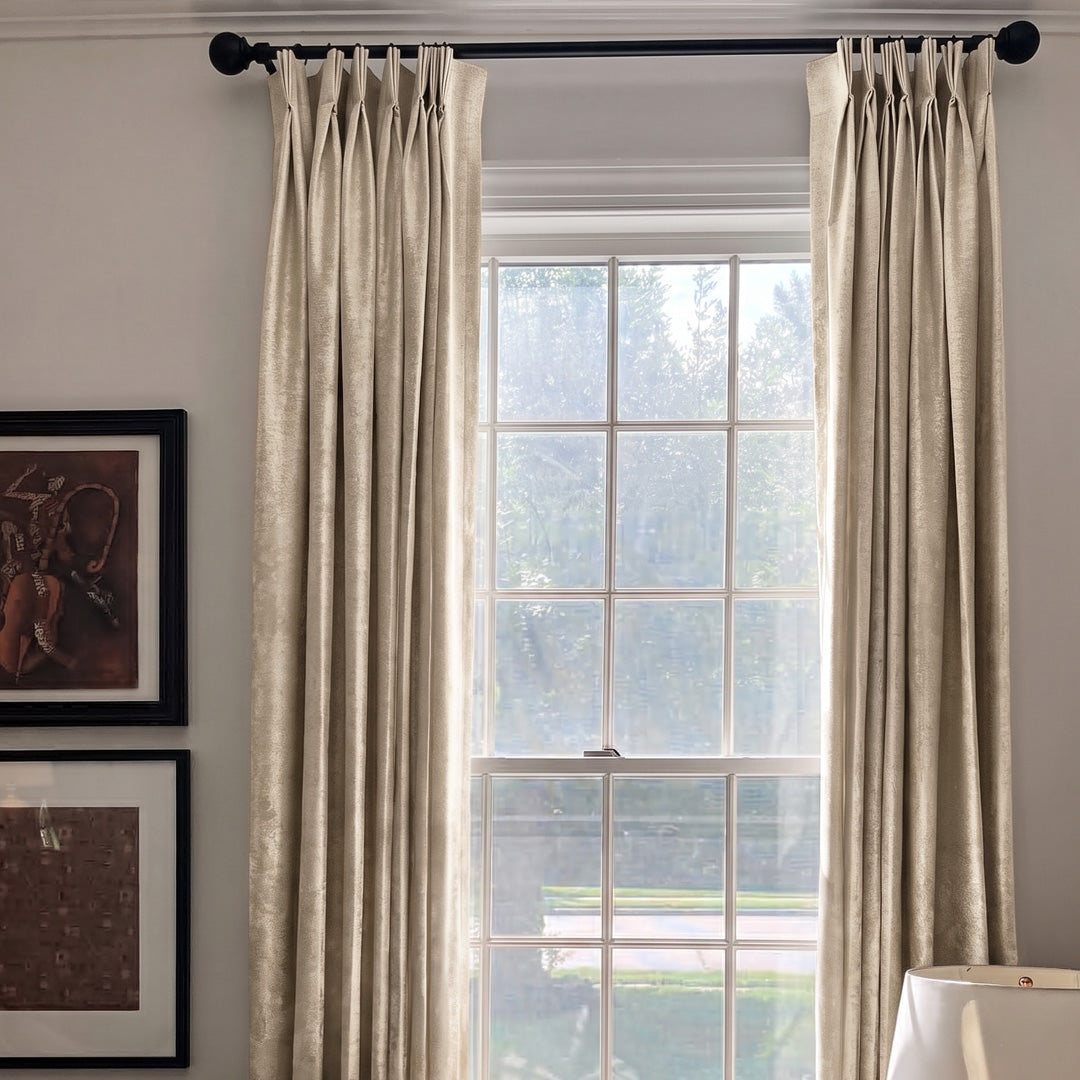 Luxury Advanced Silk Blackout Curtains for Bedroom &amp; Hotel