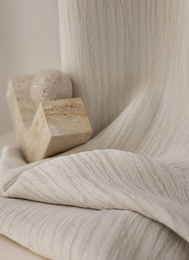 Chenille Textured Blackout Curtains for Bedroom