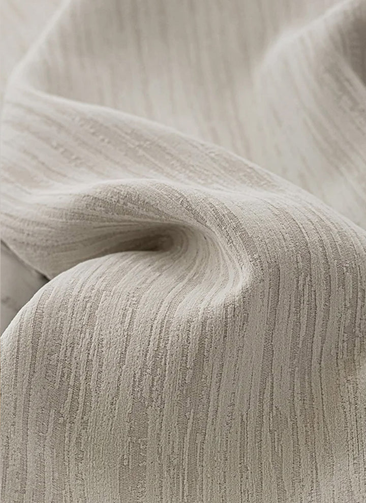 Chenille Textured Blackout Curtains for Bedroom