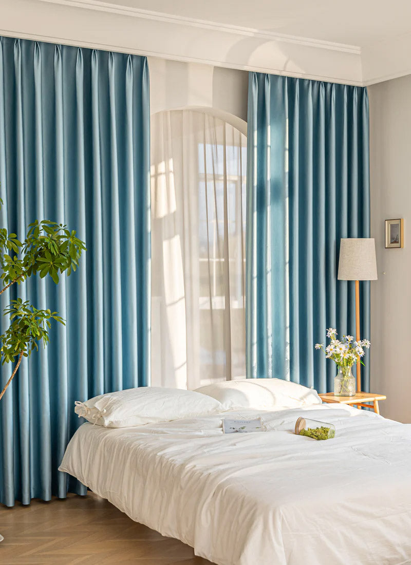 Luxury Blackout Curtains | Enjoy Darkness in Velvet & Satin