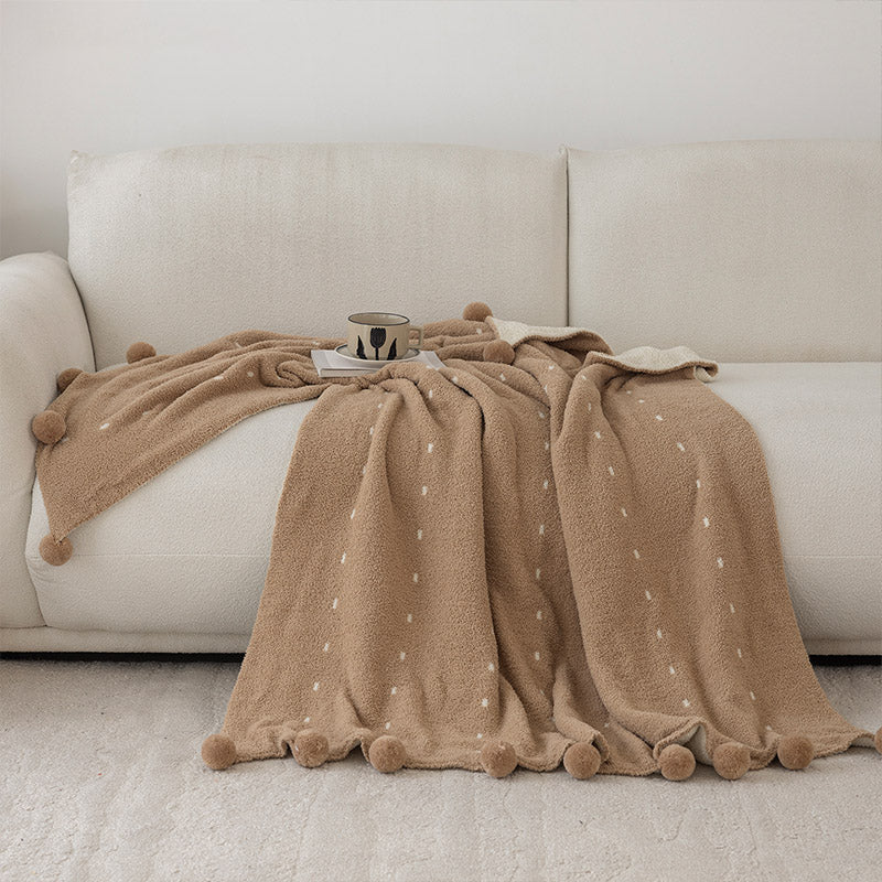 Throw Blankets Cozy Knit Holiday Christmas and Winter Home Decor