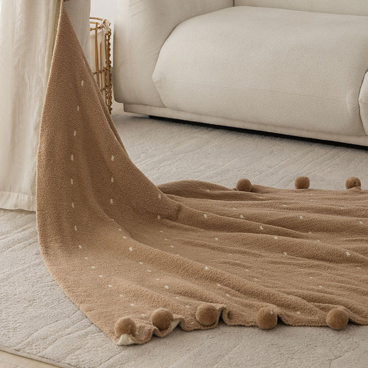 Throw Blankets Cozy Knit Holiday Christmas and Winter Home Decor