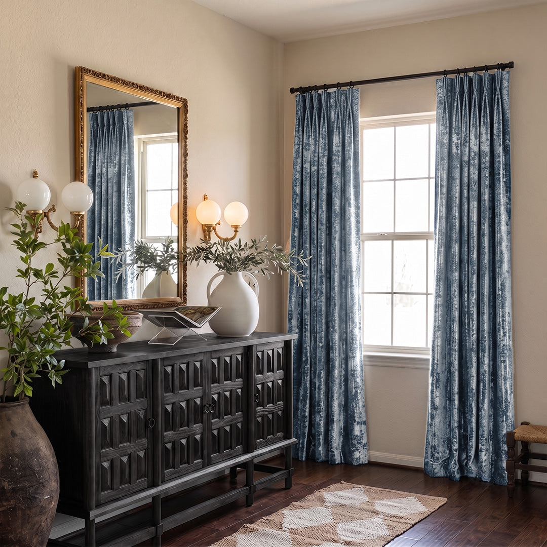 Luxury Advanced Silk Blackout Curtains for Bedroom &amp; Hotel