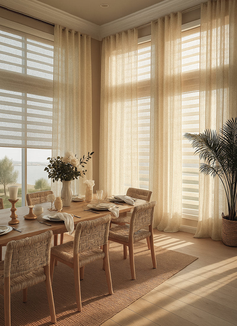 Sheer Turquoise Curtains