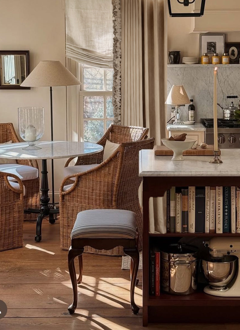 Cream Wool Velvet Curtains