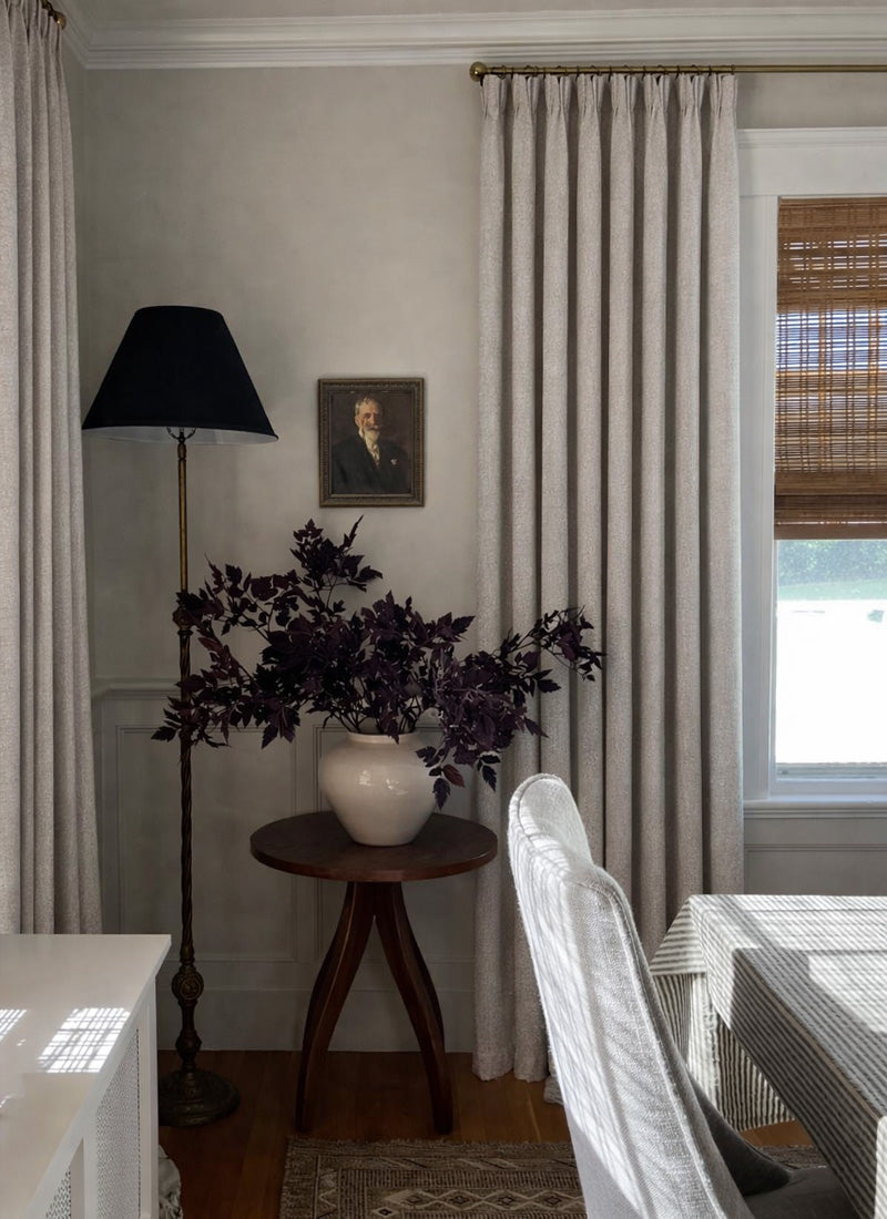 Luxury Textured Curtains with Artistic Patterns for Elegant Spaces