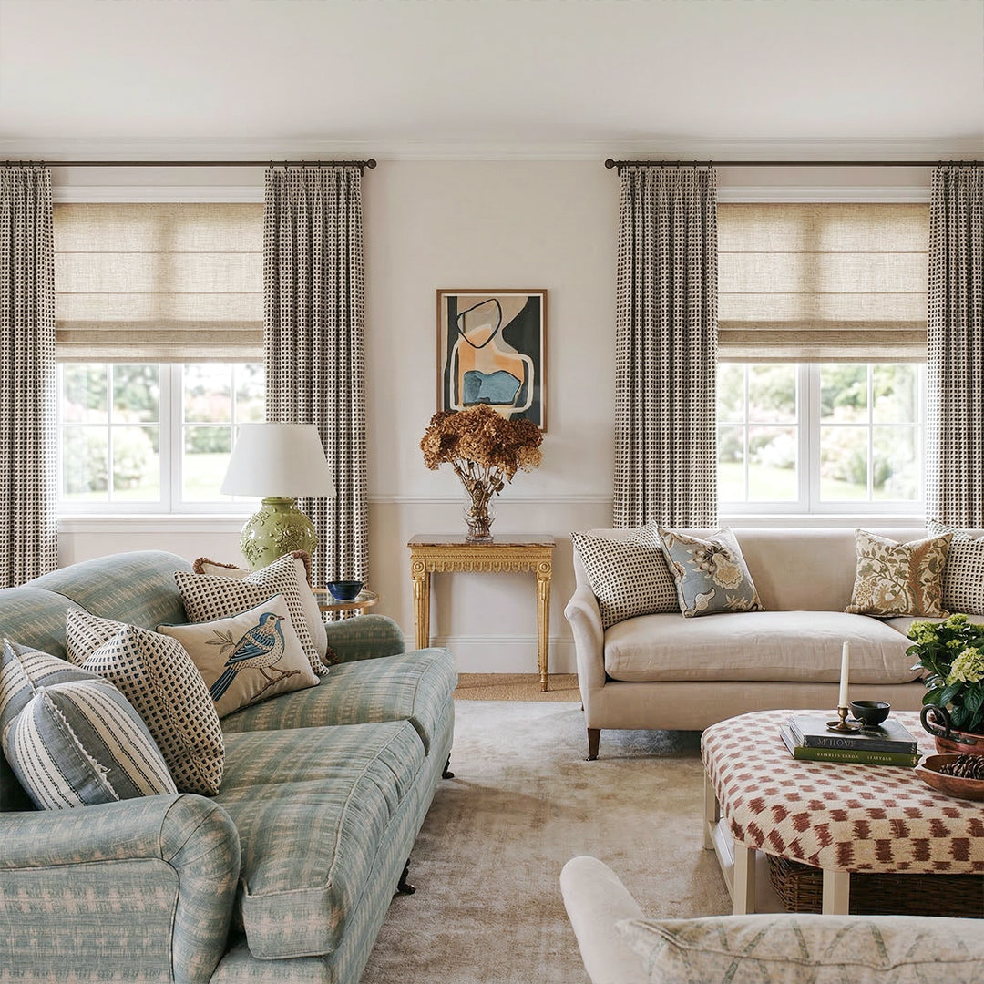 Black &amp; White Vibrant Leopard-Print Drapes – Classic Curtains for Traditional Living Rooms (USA, EU)