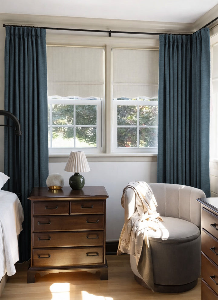 Soft Touch Curtains with Smooth Chenille Texture