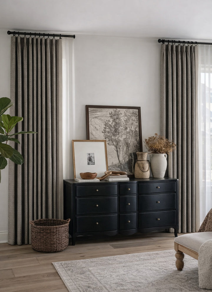 ‌Shell Design Luxury Curtains‌ for Elegant Homes