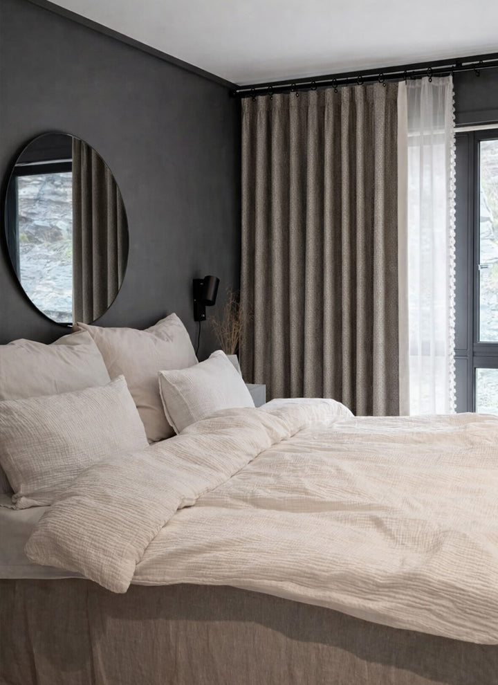 ‌Shell Design Luxury Curtains‌ for Elegant Homes