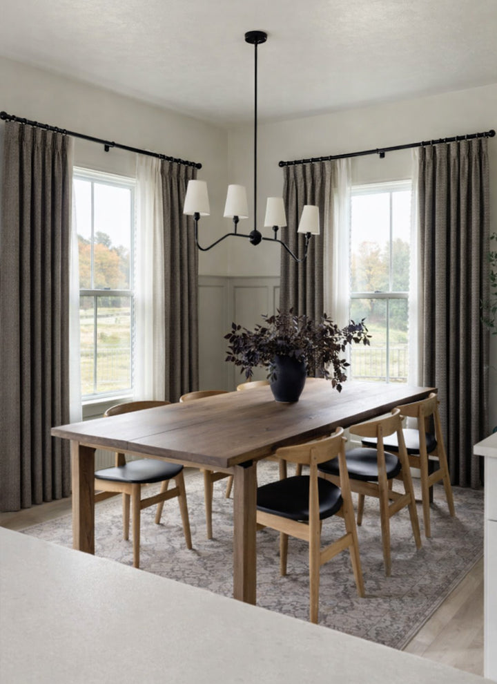 ‌Shell Design Luxury Curtains‌ for Elegant Homes