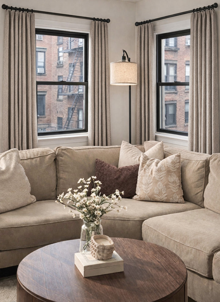 Savanna Linen-Wool Curtains