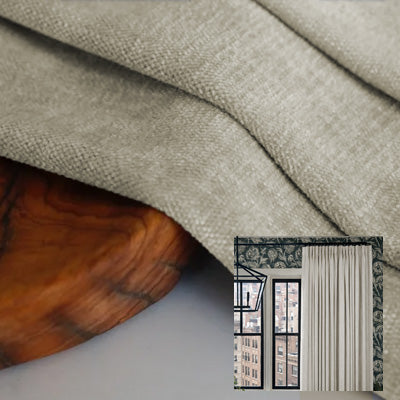 Pearl Haze｜Cotton curtain fabric sample｜F88053-2