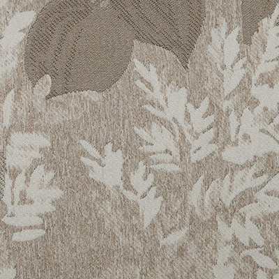 Taupe Fern｜Linen curtain fabric sample｜WJ15