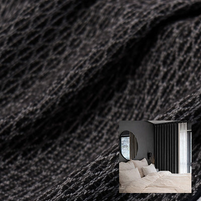 Charcoal Gradient｜Cotton curtain fabric sample｜F88126-5