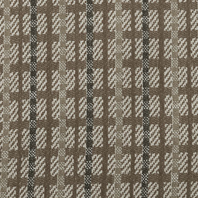 Melard Grid｜Linen curtain fabric sample｜WJ14