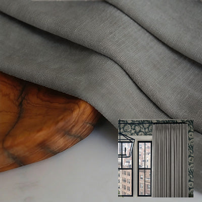 Slate Velvet｜Cotton curtain fabric sample｜F88053-5