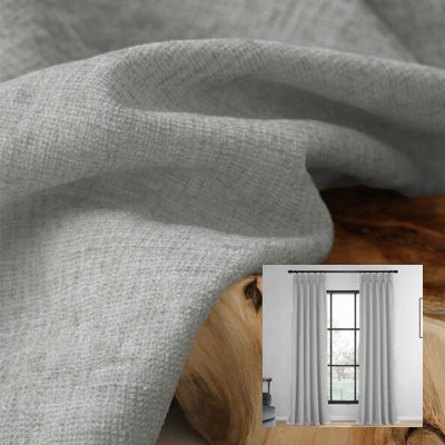 Cashmere Gray｜Chenille curtain fabric sample｜F88111-28