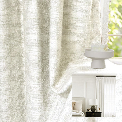 Frost Linen｜Cotton curtain fabric sample｜F88122-1