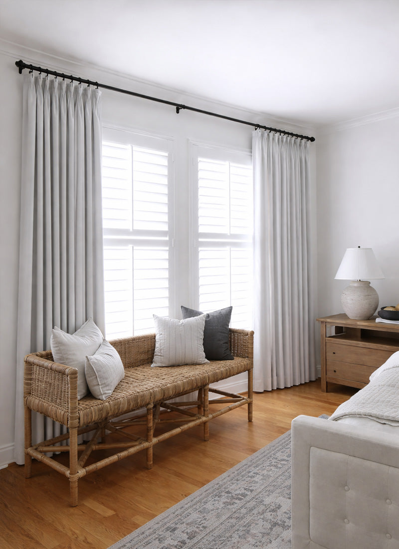 Velvet Feel Curtains with Plush Chenille Texture