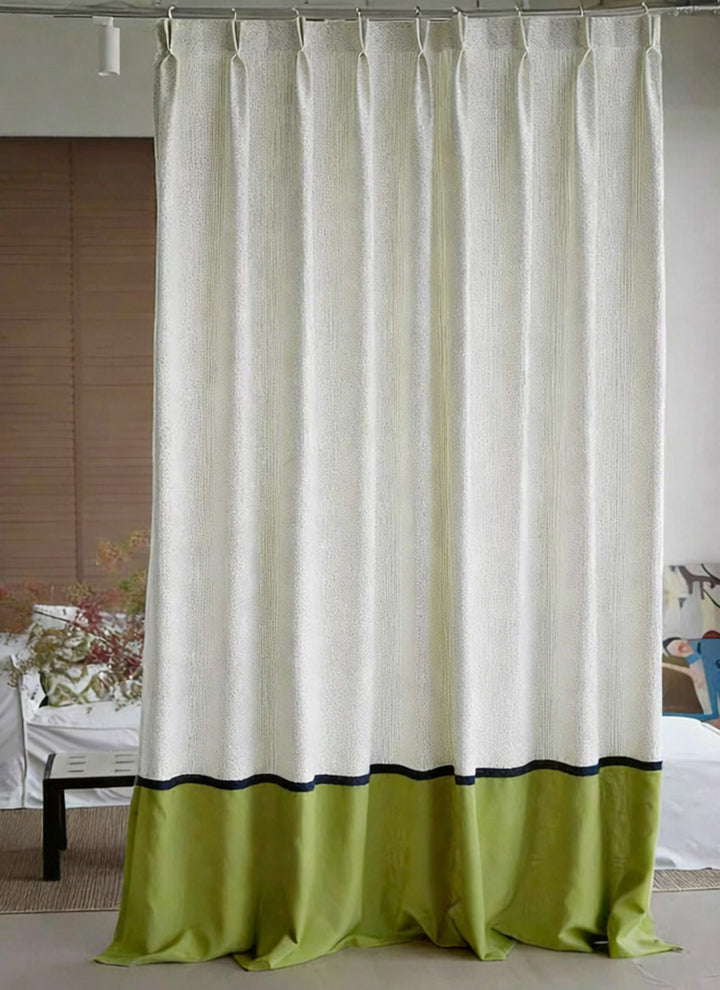 Color Block Curtains