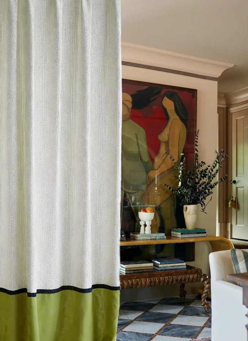 Color Block Curtains