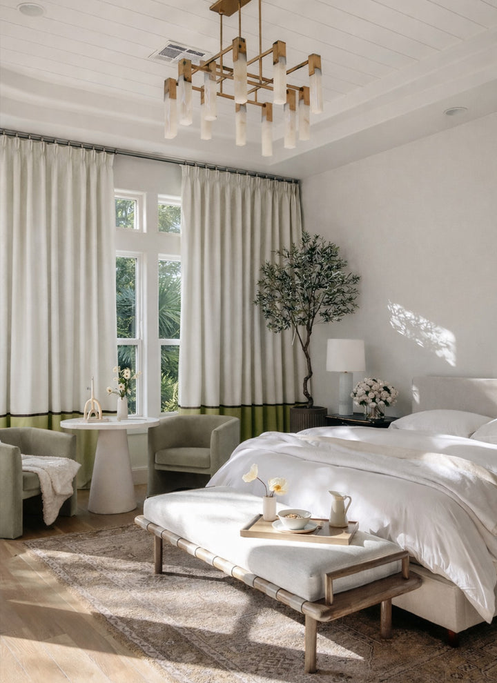 Color Block Curtains