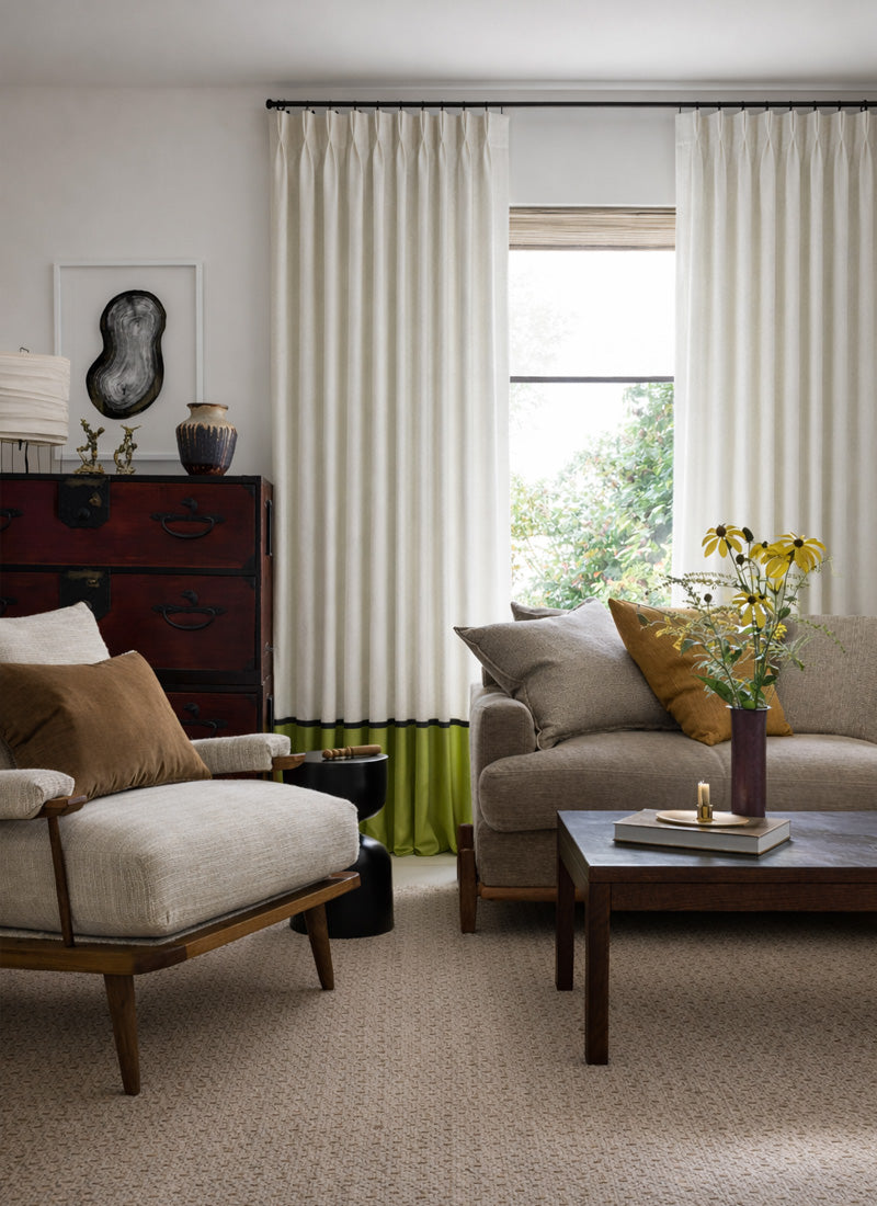 Color Block Curtains