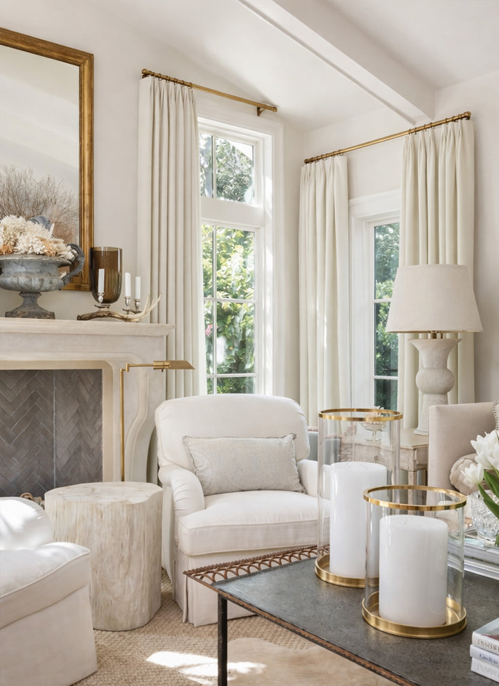 Luxury Blackout Curtains - Dual-Sided Design with Textured Jacquard Fabric