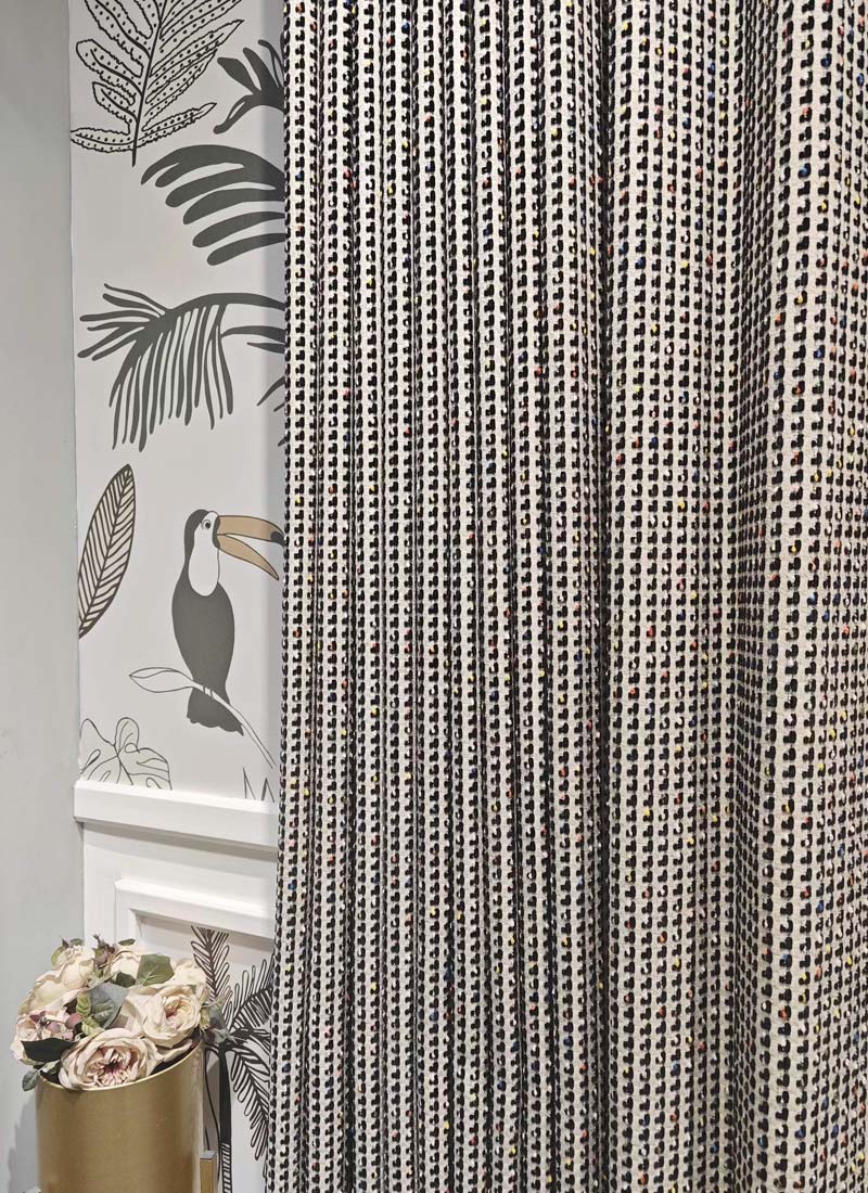 Vibrant Leopard-Print Drapes