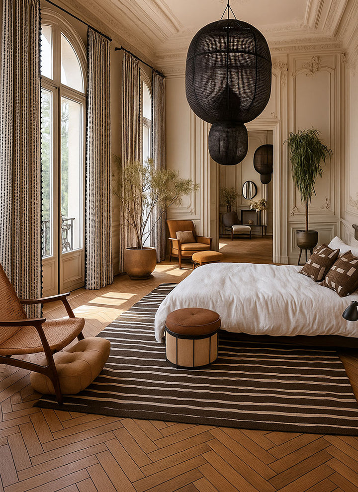 Vibrant Leopard-Print Drapes