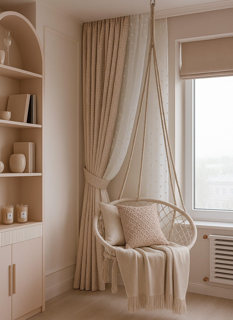 Vibrant Leopard-Print Drapes