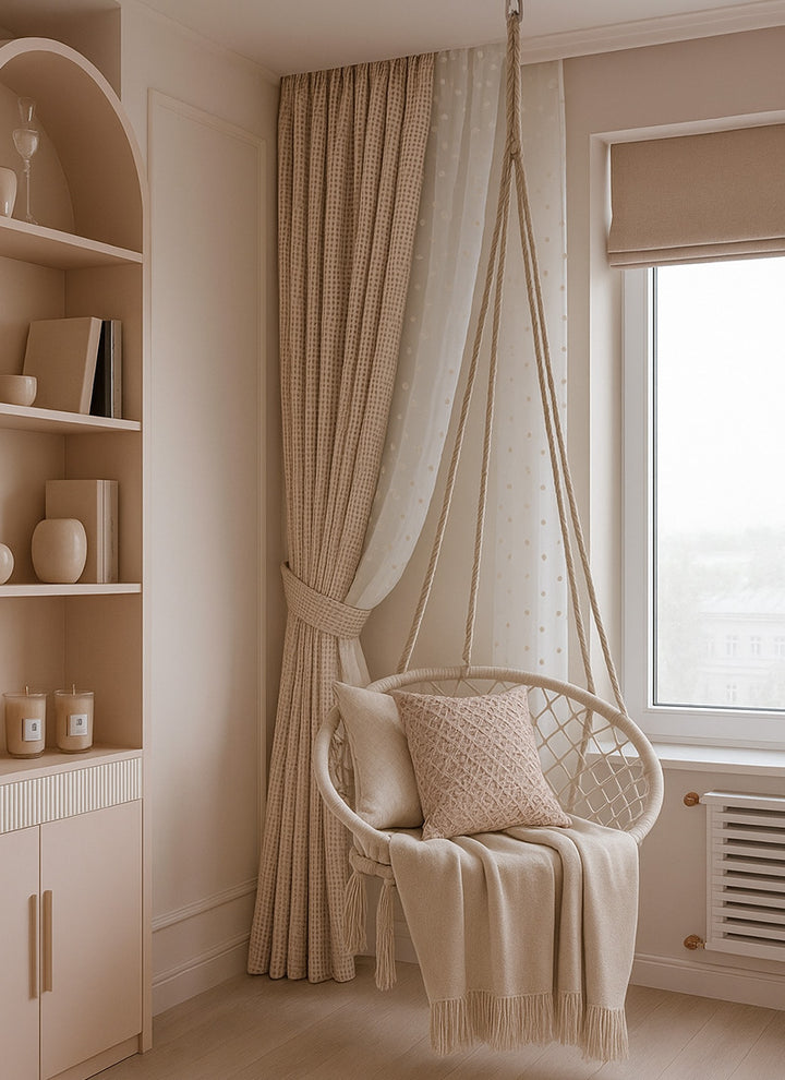 Vibrant Leopard-Print Drapes
