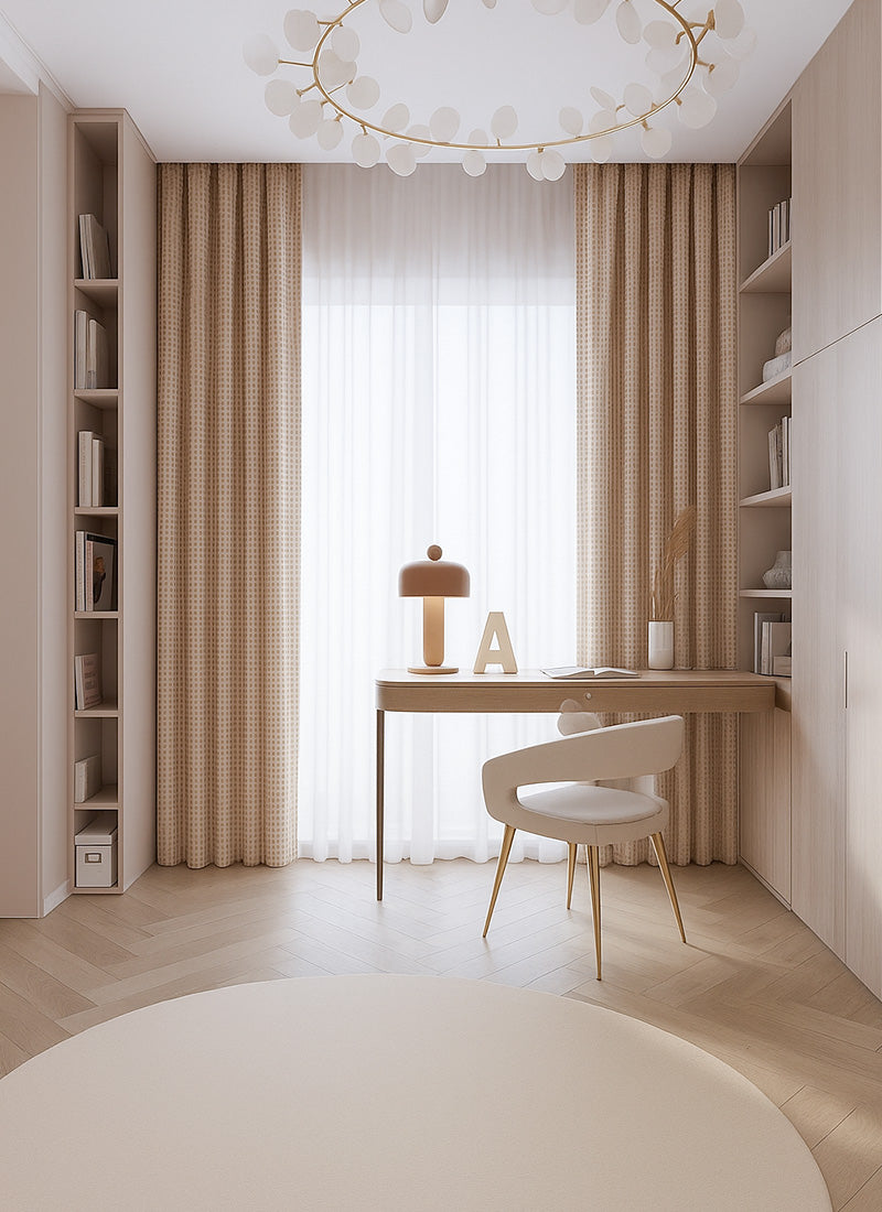 Vibrant Leopard-Print Drapes