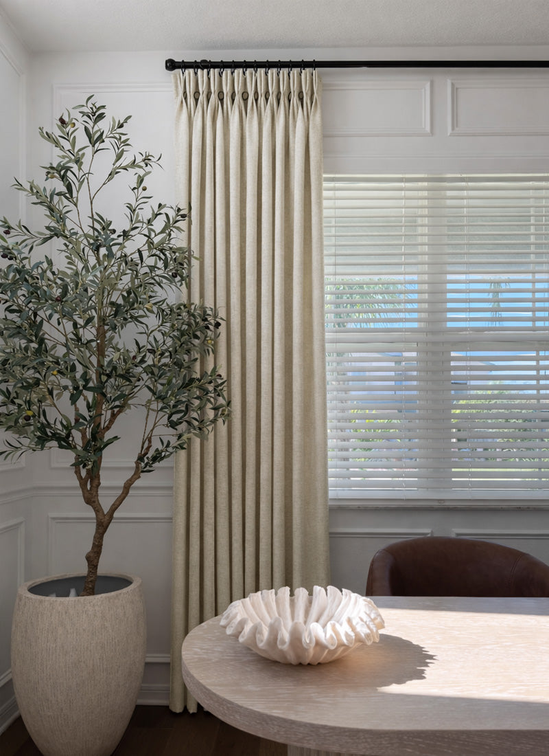 Light Filtering Curtains with Soft Texture