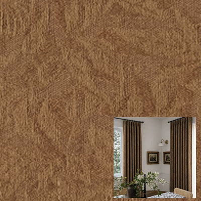 Oolong Amber| Cotton curtain fabric sample|8108-07