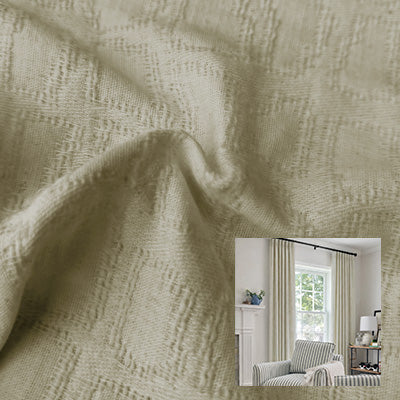 Linen Haze｜Cotton curtain fabric sample｜F88113-2