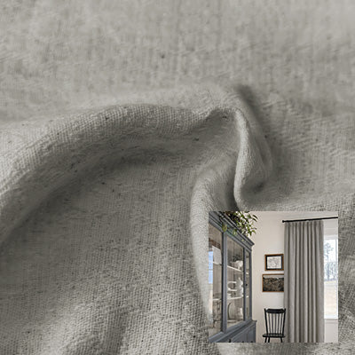 Slate Haze｜Cotton curtain fabric sample｜F88115-4