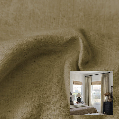 Honey Haze｜Cotton curtain fabric sample｜F88115-3