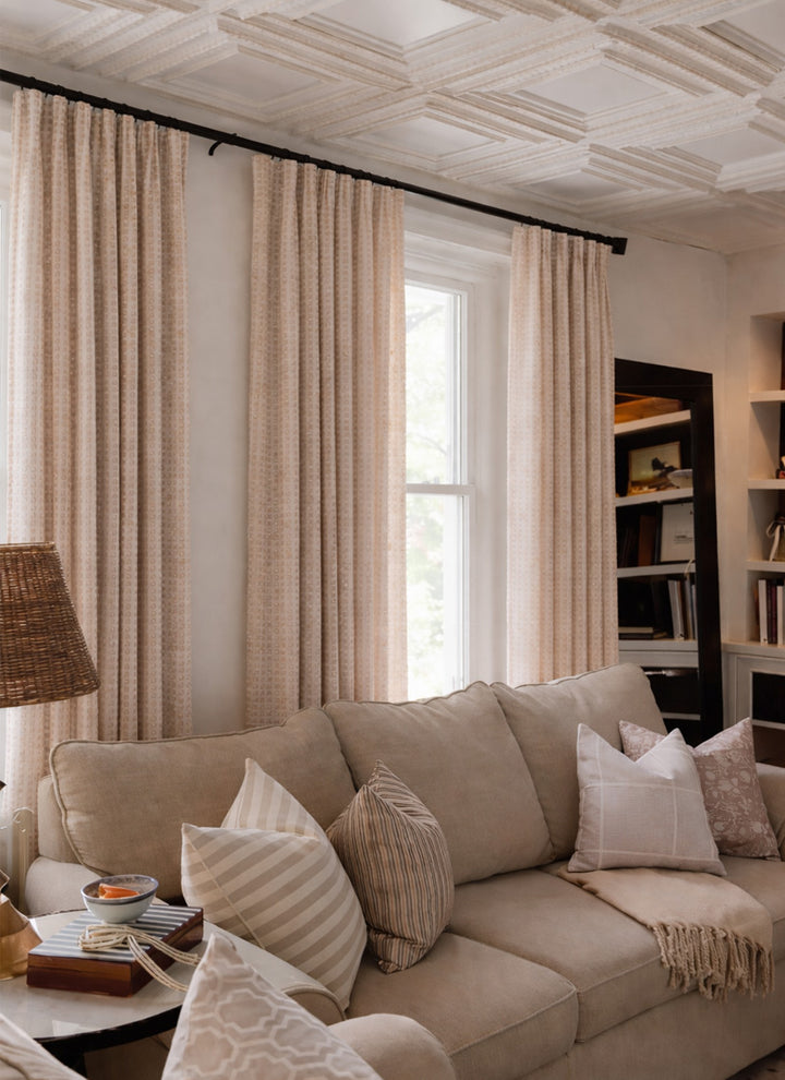 Vibrant Leopard-Print Drapes