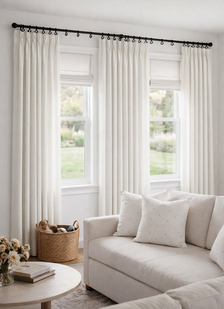 Light Filtering Curtains with Soft Texture