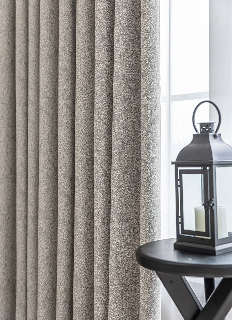 Textured Cotton-Linen Jacquard Curtains