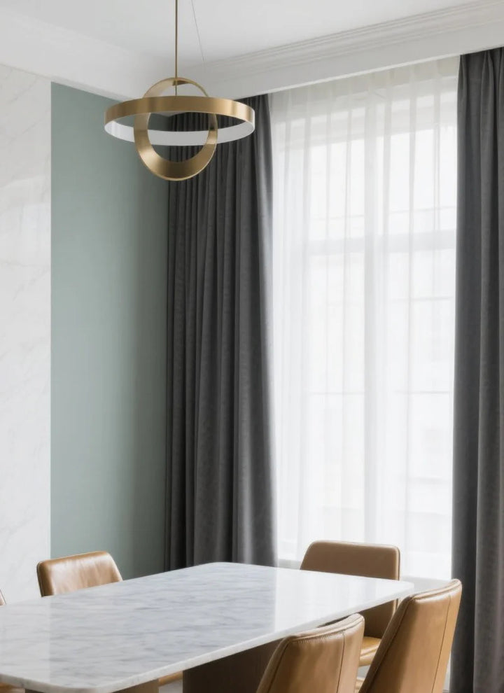 Textured Cotton-Linen Jacquard Curtains