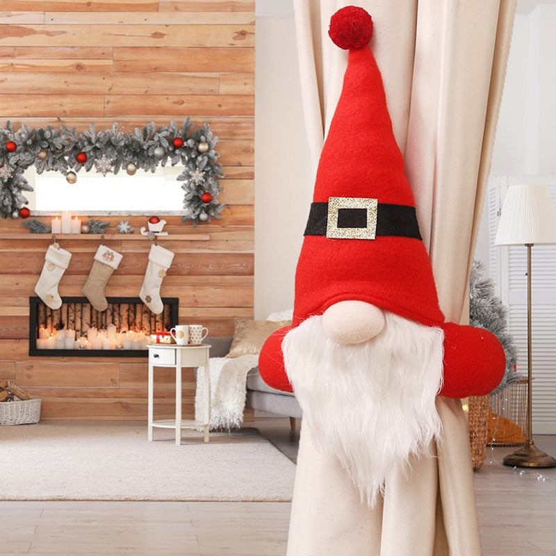 Curtain Ties Christmas Holiday Window Accessories for Home Decoration