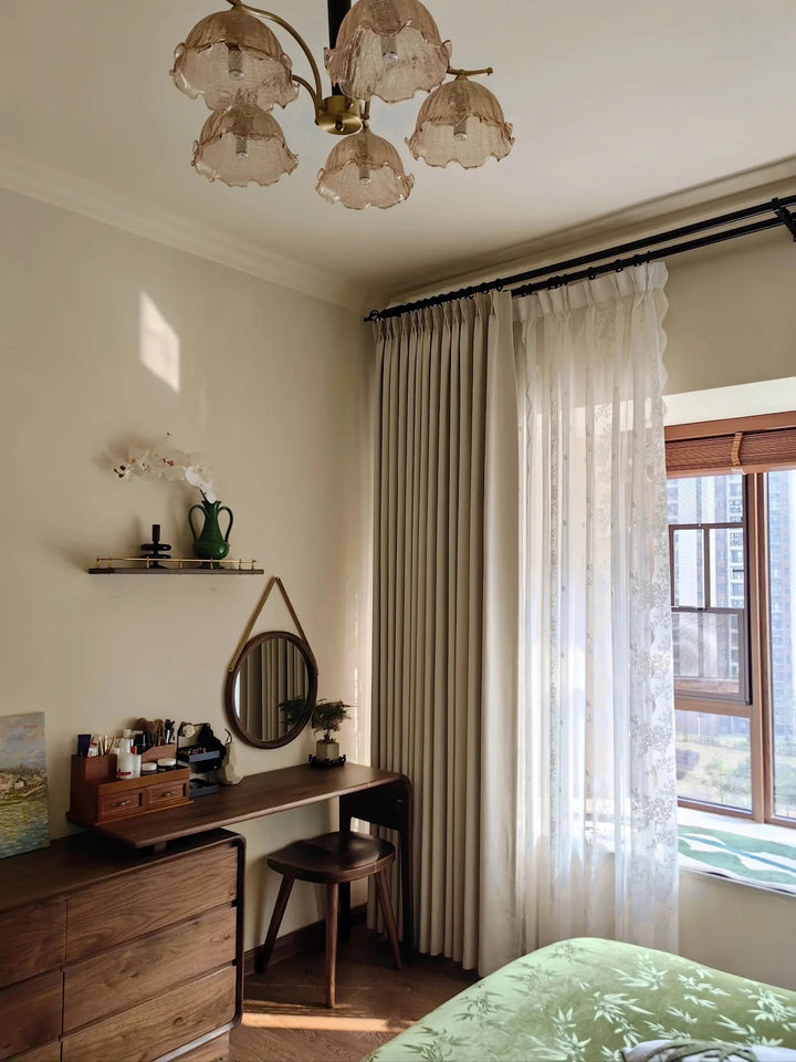 New High-grade Velvet Jacquard Chenille Curtains