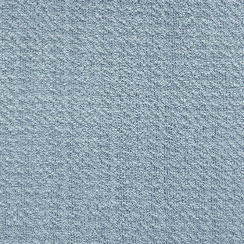 Light grey textured curtain fabric close-up, blackout and thermal material for window treatments